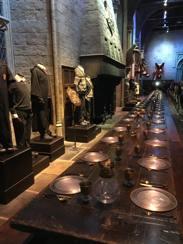 Comedor Harry Potter Studios London