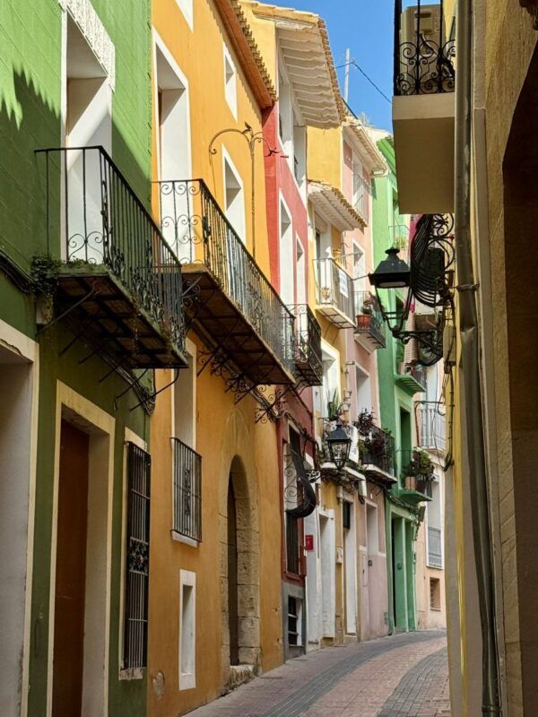 Casas de colores Villajoyosa