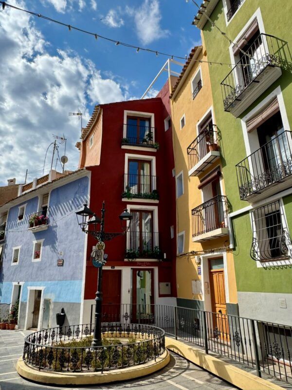 Casas de colores Villajoyosa