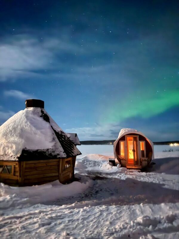 Auroras en Porjus