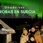 Portada del blog donde ver auroras en Suecia