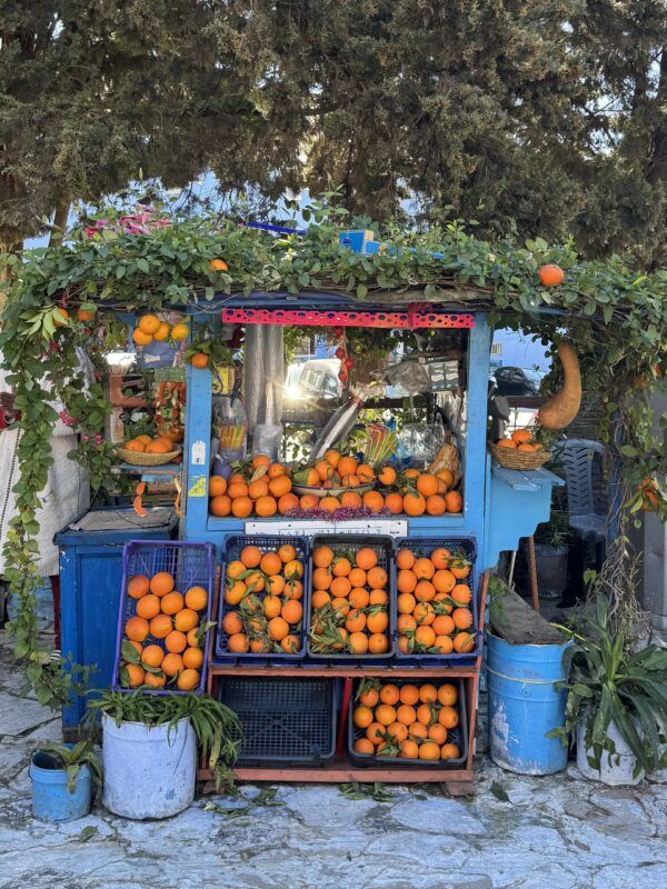 Naranjas en Chechaouen